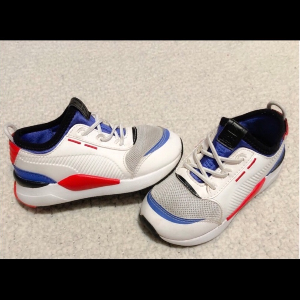 PUMA TODDLERS RS-0 SOUND INF SNEAKERS.